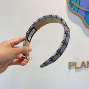 HEADBAND IN LIGHT GRAY MONOGRAM CANVAS 406053