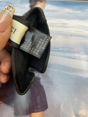 FINGERLESS GLOVES WITH HORSEBIT IN BLACK LAMBSKIN 463853