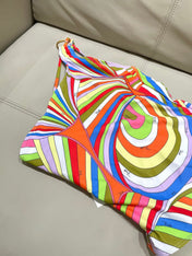 PUCCI BIKINI 25S BODYSUIT IN 740907