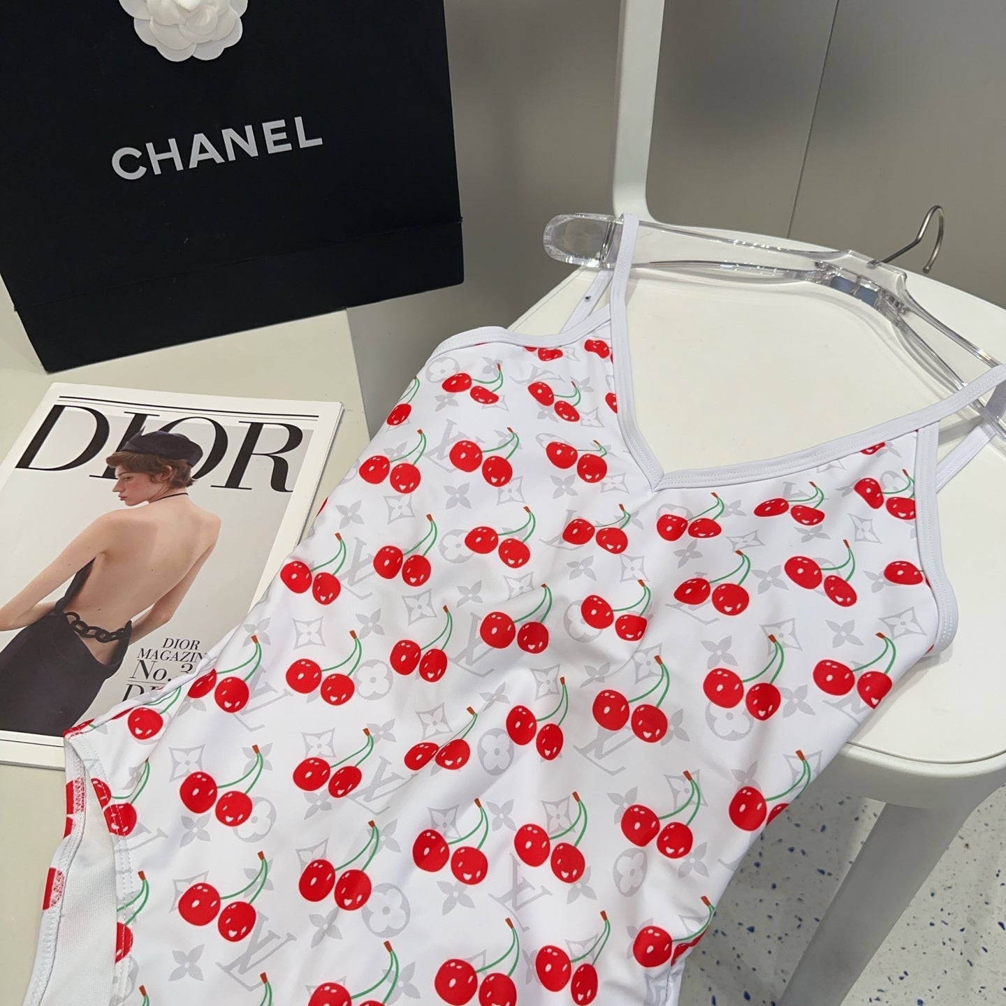 LV BIKINI 25S BODYSUIT IN 744035