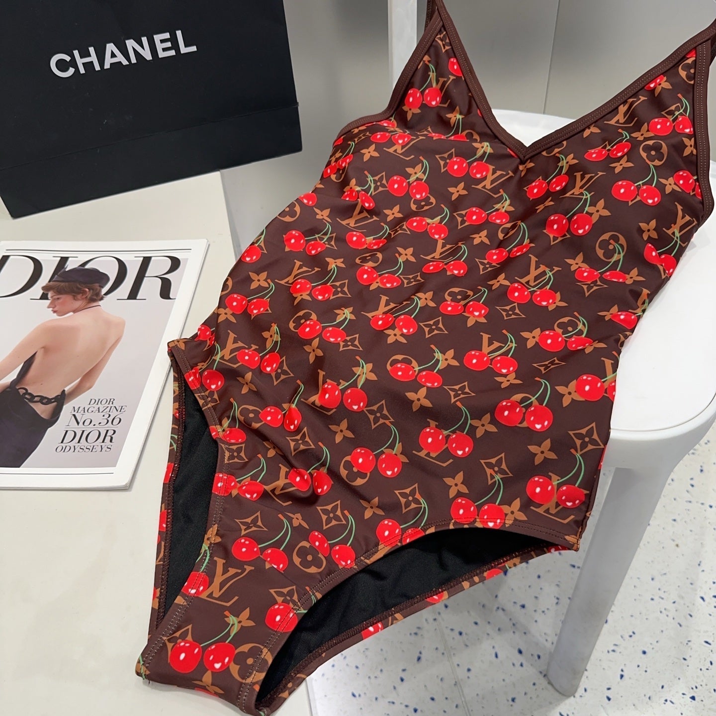 LV BIKINI 25S BODYSUIT IN 744036