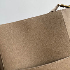 SANGLE SEAU BUCKET 33 BAG BEIGE CALFSKIN