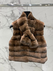 YSL 25S FUR VEST STYLE 224