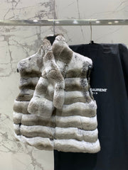 YSL 25S FUR VEST STYLE 223