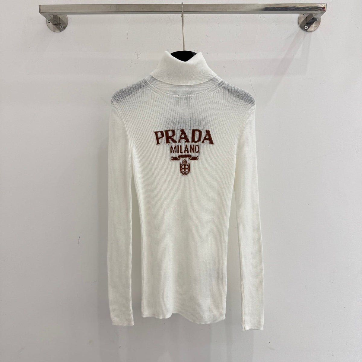PRADA 25S SLIM-FIT KNITTED TURTLENECK SWEATER 297