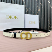 DIOR 25S BELT 20 MM IN BLACK CALFSKIN 568723
