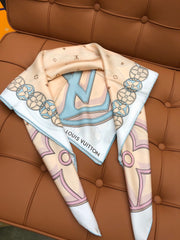 LV SCARF 90 CM IN SILK 704578