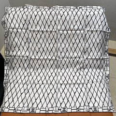 CHANEL 25S SCARF 90 IN SILK 703694