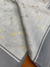 GUCCI 25S SCARF 90 IN SILK 718507