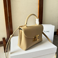 TEEN NINO BAG 20 IN PARMESEAN YELLOW SOFT CALFSKIN GOLD HARDWARE