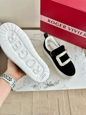 VIV' UP SNEAKERS IN BLACK SUEDE