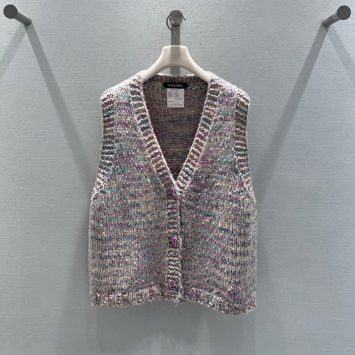 CHANEL 25S WOOL VEST 298