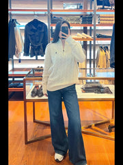 RALPH LAUREN 25S HALF-ZIP SWEATER 242