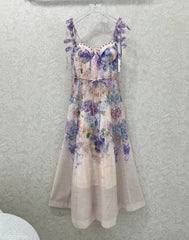 ZIMMER NEW STYLE FLORAL HALTER DRESS 272271