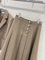 CELINE 26S BLAZER SKIRT SET 791194