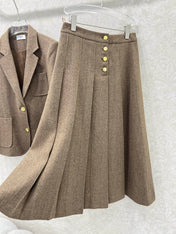 CELINE 26S BLAZER SKIRT SET 791194