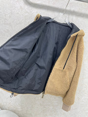 MONCLER 25S SHEARLING JACKET 302803