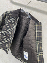 BURBERRY 25S COTTON PLAID JACKET 131