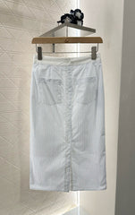 GUCCI STRIPED SKIRT 272333