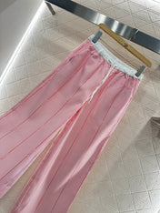 GUCCI STRIPED WIDE-LEG PANTS 276518