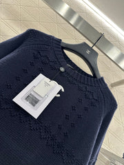 CHANEL 25S EMBROIDERED CROCHET SWEATER 348