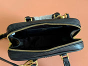 ARCADIE BAG 19 IN BLACK SHINY CALFSKIN