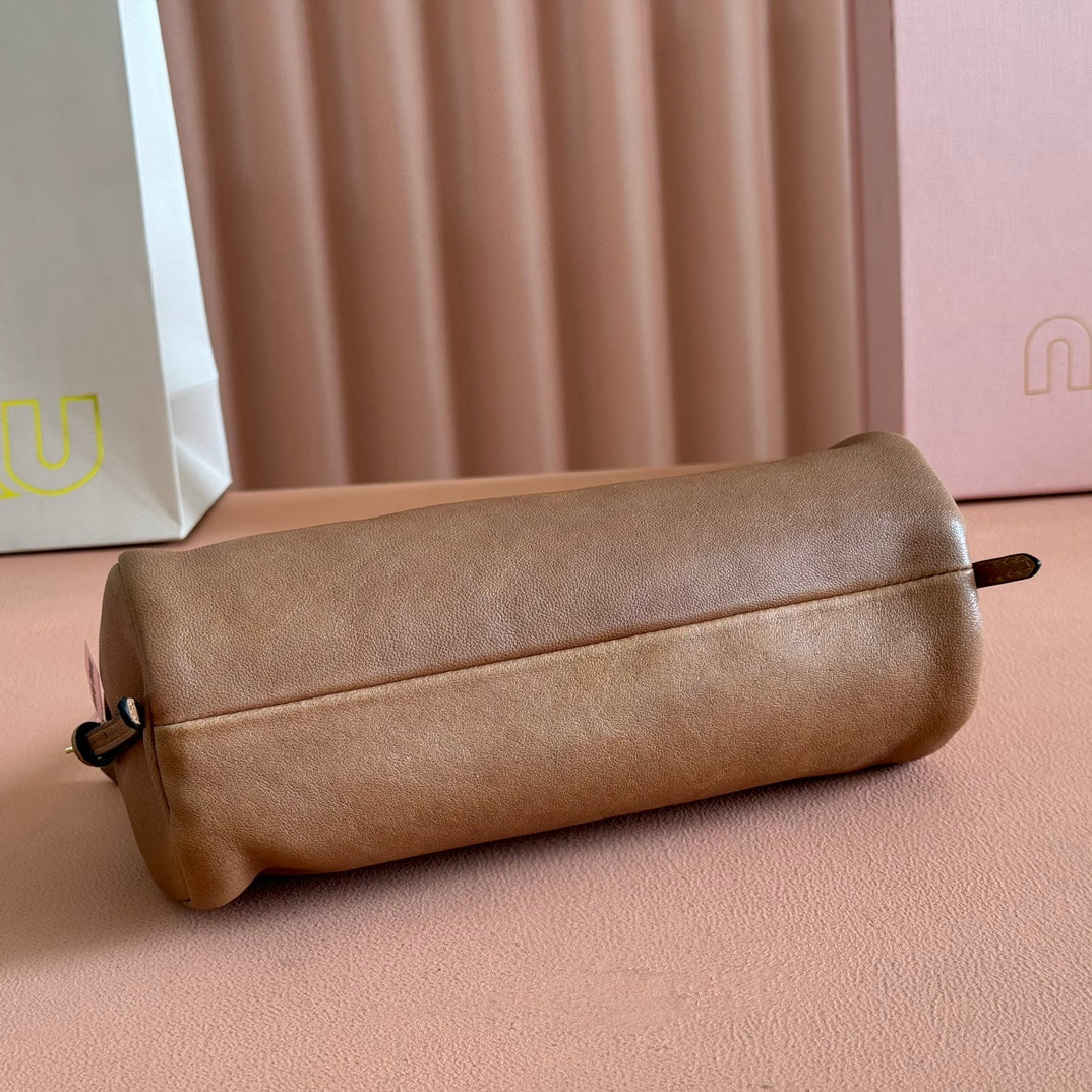 NAPPA POUCH 22 IN BRIARWOOD CALFSKIN