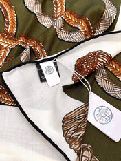 HERMES 25S SCARF 140 IN CASHMERE SILK 854538