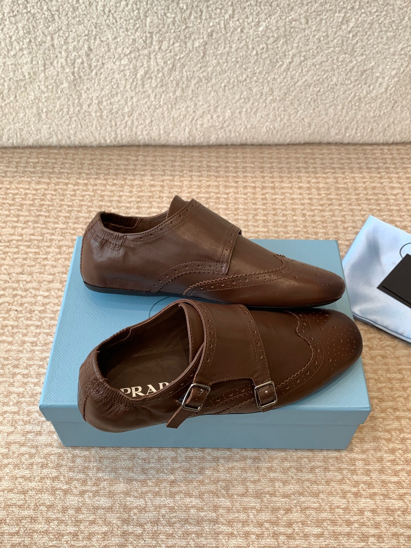 MONK STRAP IN DARK BROWN CALFSKIN