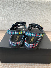 DAD SANDAL IN COLORFUL FABRIC
