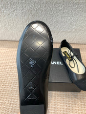 MARY JANE BALLERINA IN BLACK LAMBSKIN