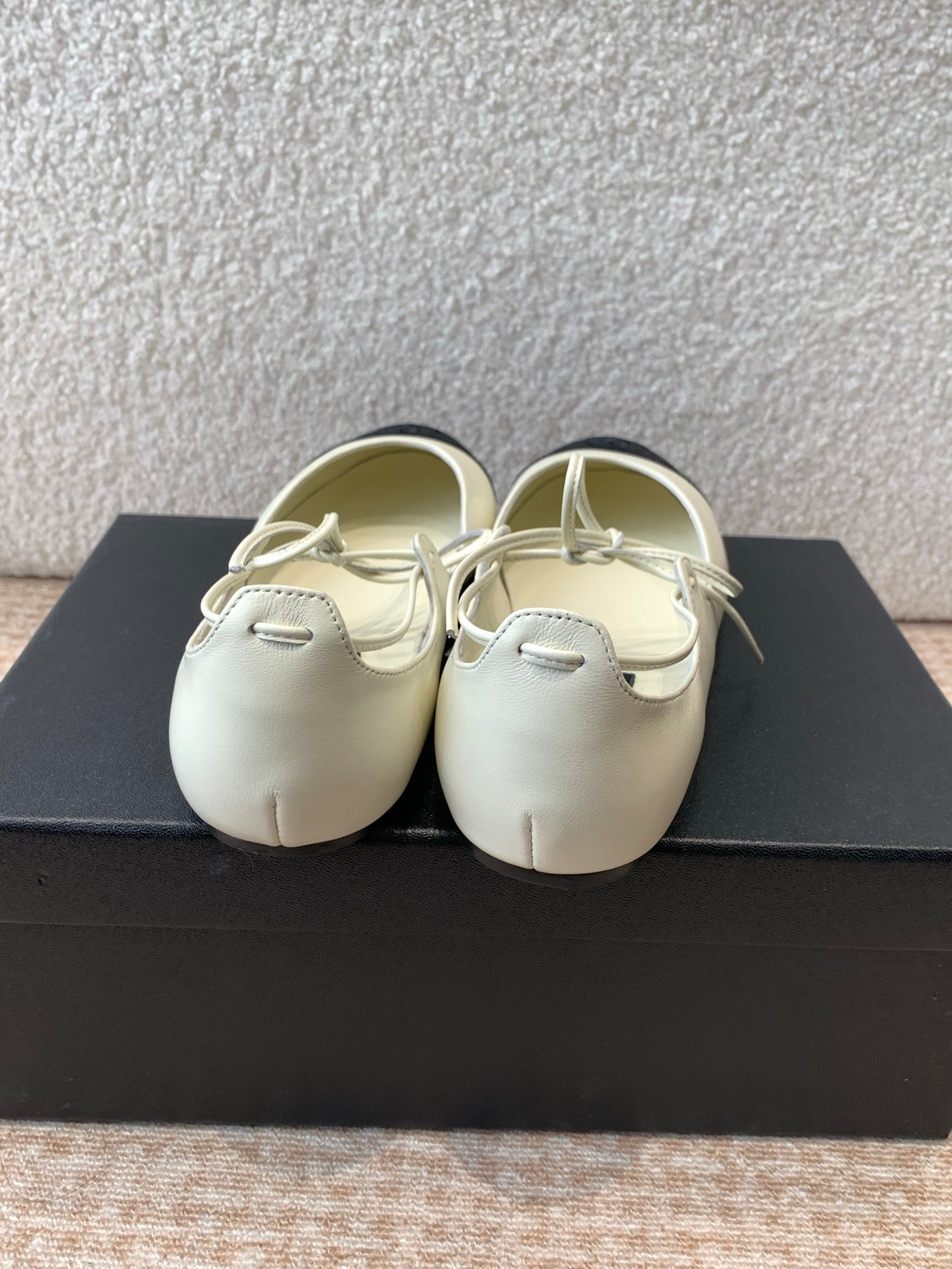 MARY JANE BALLERINA IN WHITE LAMBSKIN