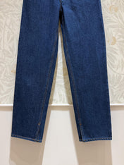 Gucci Old Flower Waist Jeans Blue Cotton
