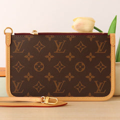 LV 25S SMALL CARRYALL BAG IN BROWN MONOGRAM CALFSKIN