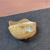 BASEBALL CAP IN SAND YELLOW TWEED 437708