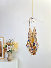 ZIMMERMANN BIKINI WITH PLUNGING NECKLINE 270490