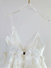 ZIMMERMANN LACE LAYERED MINI DRESS 270381