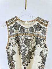 ZIMMERMANN PRINTED SLEEVELESS DRESS 270183