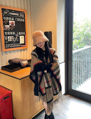 BURBERRY 25S PLAID KNIT JACKET 0030