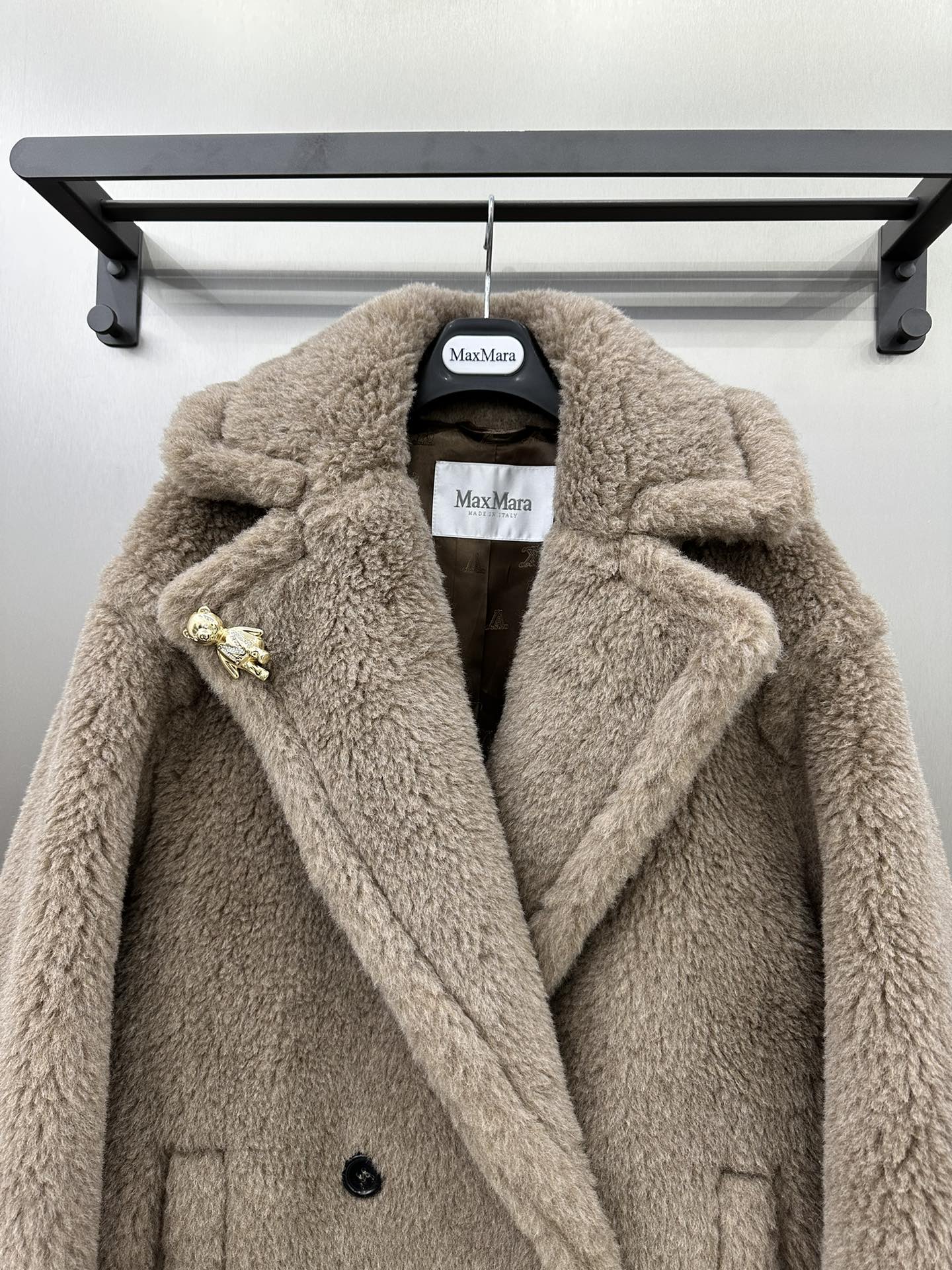 MAX MARA 25S TEDDY SHORT JACKET 070