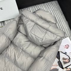 MONCLER 25S LONG HOODED COAT 254