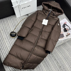 MONCLER 25S LONG HOODED COAT 253