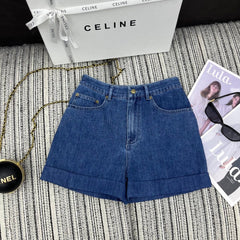 Celine 25C Denim Short 228442