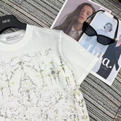 DIOR 25S SHORT-SLEEVE CREW NECK T-SHIRT 840