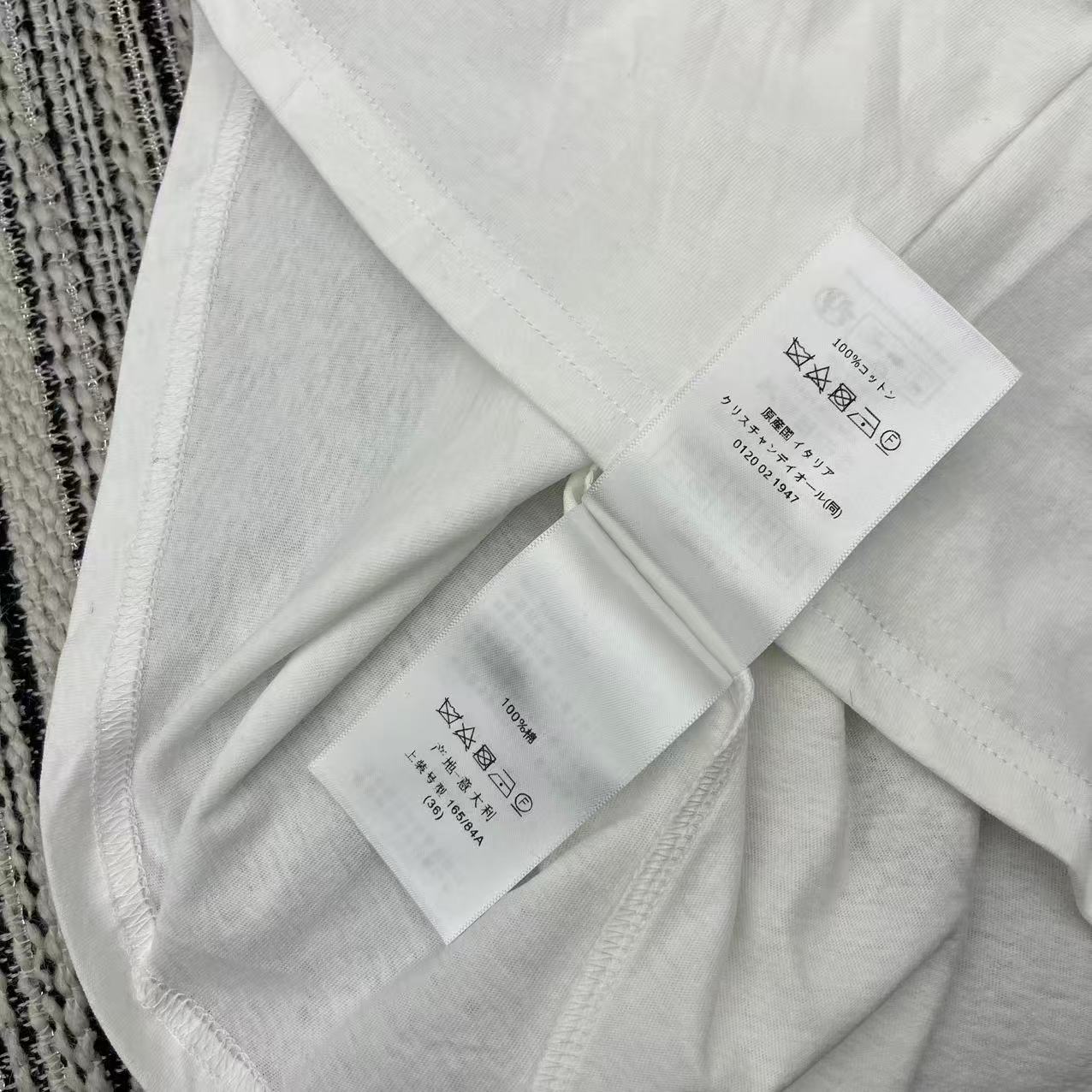 DIOR 25S SHORT-SLEEVE CREW NECK T-SHIRT 840