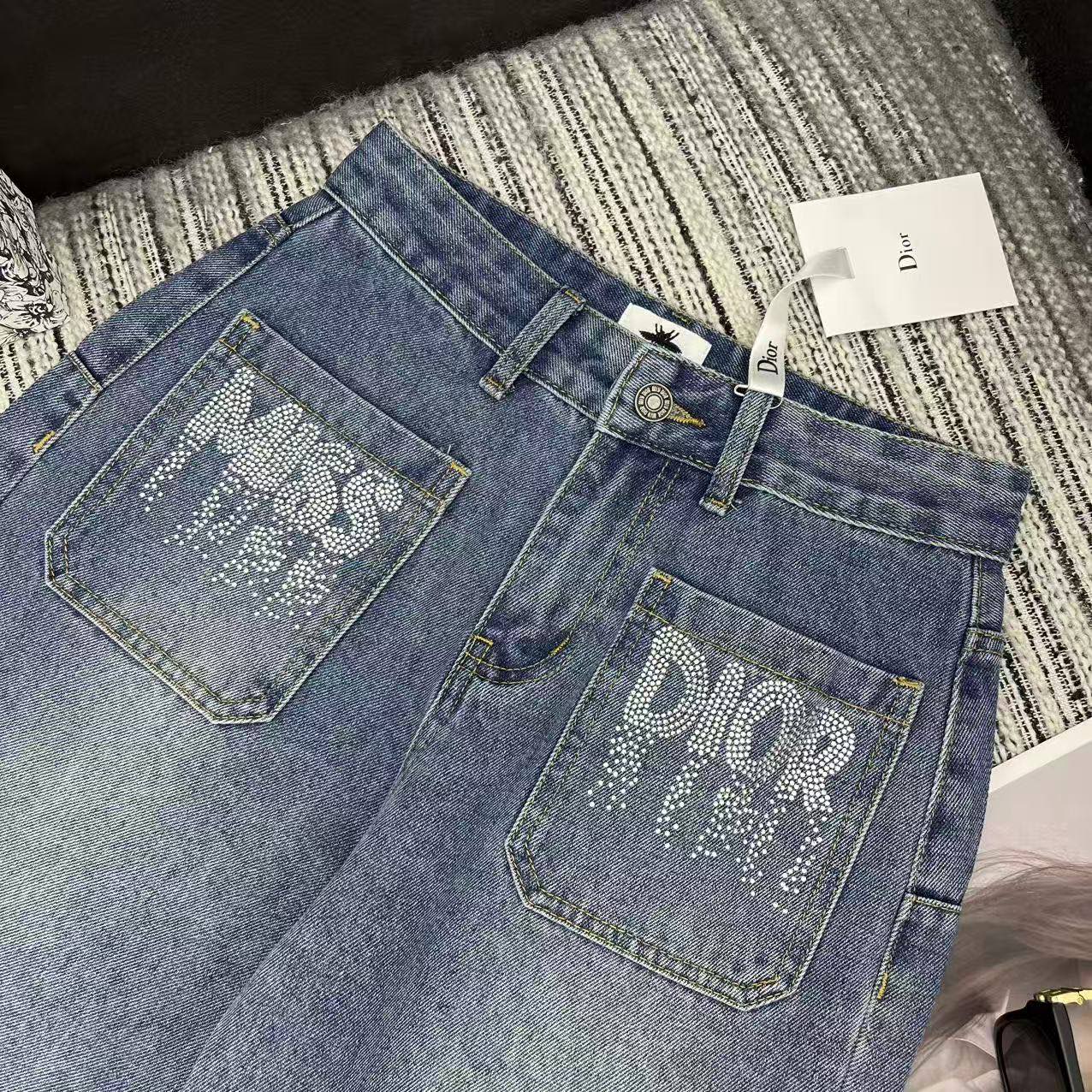 DIOR 25S STRAIGHT-LEG JEANS 863