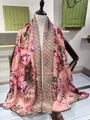 GUCCI 25S SCARF 180 IN SILK 737208