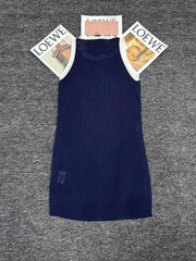 MIUMIU SLEEVELESS KNIT DRESS STYLE 634