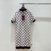 GUCCI SHORT-SLEEVE KNIT DRESS STYLE 43
