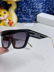 MONTAIGNE SUNGLASS CLUB M7U IN BLACK ACETATE